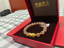 純福黃金999足金貔貅手鏈女3D硬金太陽(yáng)石轉運珠串皮丘本命年黃金手鐲貔恘 貔貅+4顆金珠+太陽(yáng)石 曬單實(shí)拍圖