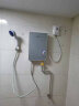 佳源(JiaYuan)DSF1即热式电热水器家用淋浴洗澡智能快速热免储水小型节能小厨宝家电免费安装. 99L 7000W 4平方铜芯线路 银色(1-7档） 实拍图