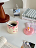 精東家治愈生日禮物女生閨蜜實(shí)用搞怪杯子桌面創(chuàng  )意擺件小眾可愛(ài)小禮品 粉色小丑杯-【配小丑勺】 曬單實(shí)拍圖