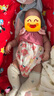蘭咖小熊（Lan Ka xiao xiong）嬰兒夏季新生兒衣服夏季吊帶連衣裙連體衣女寶寶滿月爬服百天公主 粉紅色 59cm (0-3個(gè)月寶寶) 曬單實(shí)拍圖