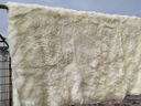 羊皮褥子皮毛一體加厚整張綿羊皮學(xué)生宿舍單雙人防潮保暖老人床墊 綿羊皮真皮褥子 皮褥長(cháng)200×寬180cm 曬單實(shí)拍圖