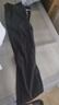 貓人（MiiOW）夏季超薄款天絲牛仔褲男透氣潮牌寬松闊腿褲男士休閑百搭冰絲長褲 黑灰 XL 曬單實拍圖