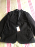 Cszxx大碼休閑西服外套男純色潮流修身帥氣小西服加肥加大碼黑色西裝 黑色 5XL 200合適220-240斤 曬單實(shí)拍圖