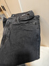 森馬（Semir）森柔牛仔|牛仔褲女港風(fēng)舒適闊腿褲顯瘦秋季女生長褲103524124001A 曬單實拍圖