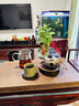 艾瑩嘉純銀999快客杯一壺三杯便攜旅行茶具足銀茶壺帶過濾茶杯整套 荷花一壺三杯 曬單實(shí)拍圖