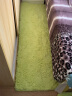爱尚象地毯加柔长绒客厅书房地毯卧室床边飘窗铺毯可定制 加厚 羊羔绒 草绿色 50*160厘米 实拍图