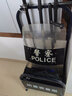 翰陽 防暴裝備架安保八件套盾牌鋼叉橡膠棍支架幼兒園學校安保器材架安防用品展示架子防暴器材組合裝備架 防暴器材組合裝備架（單獨架子）款式二 曬單實拍圖