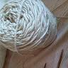 暢印毛線(xiàn)團情人棉8股棉男女織圍巾粗線(xiàn)手工diy針織棉線(xiàn)編織棒針線(xiàn) 米色 曬單實(shí)拍圖