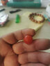 頂妃 7A收藏保山南紅瑪瑙散珠 滿(mǎn)色肉柿子紅單珠綠松石 DIY 7A收藏14MM單顆 曬單實(shí)拍圖