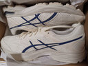 亞瑟士ASICS男士緩震透氣跑鞋 GEL-FLUX 4 1011A614 米色/藍(lán)色102 41.5 曬單實(shí)拍圖