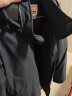 马登工装 美式复古白鸭绒连帽羽绒服男冬季防风保暖外套90绒防寒服 深灰色 XL 实拍图