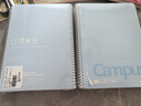 國譽(yù)(KOKUYO)螺旋裝訂本Campus筆記本子易撕本·經(jīng)典新系列 8mm橫線 A5/80張/本 4本藍(lán)色 WCN-CSN3810N 曬單實(shí)拍圖