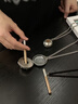 BABAMA野木系列小眾設(shè)計(jì)項(xiàng)鏈男女情侶同款飾品生日禮物情人節(jié)送男友 紅色 曬單實(shí)拍圖