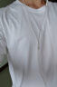 南极人（Nanjiren）两件装 男士短袖t恤夏季圆领黑白体恤T 纯色半袖上衣服打底衫男装CST01白+黑 L 实拍图