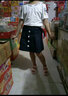 卡兔藍(lán)貓（KATULANMAO）童裝女童夏裝套裝兒童短袖露肩T恤短裙子時髦休閑兩件套女孩衣服 黃色 150碼建議身高140cm 曬單實拍圖