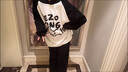 若盼學(xué)院風(fēng)春秋季套裝女2025新款少女初中生寬松連帽衛(wèi)衣闊腿褲兩件套 圓領(lǐng)白插黑衛(wèi)衣+黑色褲子 【套裝】 M 【85-100】斤 曬單實(shí)拍圖