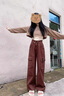 DAVEY MODE韓風(fēng)早秋穿搭衛(wèi)衣套裝女2025又a又颯工裝褲女小個子休閑兩件套 卡其色衛(wèi)衣杏色吊帶+咖色工裝【zt】 M 【秋季名媛氣質(zhì)職業(yè)套裝裙小西 曬單實(shí)拍圖