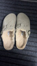 BIRKENSTOCK勃肯德國進(jìn)口新品男女款絨面Boston shearling毛毛鞋 沙色窄版1028299 39 曬單實(shí)拍圖