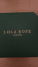 LOLA ROSE羅拉玫瑰常青藤戒指女款情侶戒指節日禮物生日禮物女生 曬單實(shí)拍圖