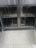 西聯(lián)姆斯 Xilianms 商用四門冰柜 立式雙溫保鮮 廚房冰箱 不銹鋼對開門冰箱 全銅管四門雙溫QB-860 860升 曬單實拍圖