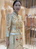 泰勒馬丁秀禾服新娘2025新款新中式古裝嫁衣結(jié)婚禮服敬酒服出閣服婚禮服 H028 L 曬單實拍圖