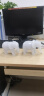 上善好大象擺件一對吸水大象創(chuàng  )意小象工藝禮品客廳辦公室桌面家居裝飾品 吸水+勾鼻【白玉色】+中號一對 曬單實(shí)拍圖