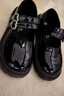 樂(lè )卡利女童皮鞋2025春夏新款兒童公主演出黑色單鞋中大童女孩學(xué)院風(fēng)童鞋 黑色愛(ài)心皮鞋34碼內長(cháng)21cm 曬單實(shí)拍圖