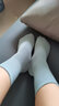 媽媽果（org.mama）孕婦襪子月子襪夏季產(chǎn)婦不勒腳松口襪女彈性產(chǎn)后寬口中筒棉襪透氣 無(wú)骨【高品質(zhì)】堆堆襪4雙 曬單實(shí)拍圖