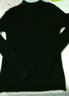 針織衫純色打底衫女秋冬顯瘦曲線半高領毛衣冬款新款小香風外套薄款女士秋裝上衣慵懶風內(nèi)搭 黑色上衣 均碼 曬單實拍圖
