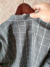 诺贝尔保罗（NOBOLPAUL）保暖衬衫男加绒加厚男士衬衣时尚商务休闲中老年爸爸外套冬季上衣 BN8208 灰格 41 实拍图