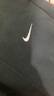 耐克（NIKE）女子中腰法式毛圈衛(wèi)褲秋季針織直筒休閑刺繡運動褲HF6459 010黑/帆白 S 曬單實拍圖