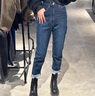 moussy 新品休閑通勤風經(jīng)典小腳牛仔褲女028GAA12-5040 113深藍色 M 曬單實拍圖