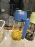 小熊伊万（BEAREWAN）油壶 调料瓶玻璃油瓶酱油瓶600ml 自动开合不挂油CX-W0037-S02 实拍图