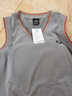 駿邁（JUNMAI）夏季健身跑步休閑運動(dòng)套裝籃球服棉質(zhì)定制背心男訓練隊服比賽球衣 男款-271灰色 2XL男款(170-175cm 130-140斤) 曬單實(shí)拍圖