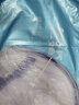 艾薇 A类蚊帐家用婴儿防摔 蒙古包蚊帐单开门 1.8米 深蓝色【免安装】 实拍图