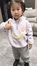 戴維貝拉（DAVE＆BELLA）兒童半高領衛(wèi)衣?lián)u粒絨女童長袖上衣小童外套冬裝新款女寶寶衣服 淺紫色【現(xiàn)貨】 110 cm（建議身高100-110cm） 曬單實拍圖