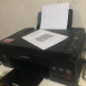 佳能（Canon）g2800/g3800/g3830家用办公彩色照片连供打印机复印扫描一体机 USB款G2800【打/复/扫】 套餐2（标配+1套专用墨水+相纸） 实拍图