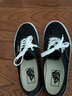 VANS【滔搏運動】萬斯男鞋女鞋板鞋低幫帆布鞋系帶硫化鞋情 VN000EE3BLK 38.5 曬單實拍圖