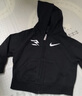 NIKE3BRAND 耐克童裝男童開襟衛(wèi)衣冬季新款保暖加絨兒童長袖上衣 曬單實(shí)拍圖