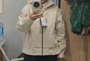 駱駝女裝沖鋒衣短款小個(gè)子外套2025新款三合一抓絨內膽防潑水防風(fēng)夾克 曬單實(shí)拍圖