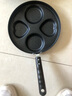 福吾至嘉煎蛋鍋煎蛋神器煎鍋蛋餃荷包蛋小平底鍋雞蛋漢堡不粘鍋煎蛋專用鍋 加厚四孔心形鍋(油刷+木鏟) 24cm 曬單實拍圖