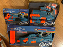 【9成新】孩之寶(Hasbro)NERF熱火 男孩兒童軟彈玩具模型槍年貨禮物禮盒 精英系列 2.0星速發(fā)射器兒童戶(hù)外玩具槍E9482   曬單實(shí)拍圖