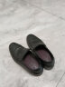 意尔康男鞋日常休闲皮鞋套脚舒适柔软单鞋 6541ZE97689W黑色 42 实拍图