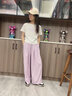 小豬彼特女童夏裝套裝兒童2025時(shí)髦洋氣運(yùn)動(dòng)大童夏季新款兩件套12歲女孩夏 18848白色+15106紫色 【套裝】 120 cm 曬單實(shí)拍圖