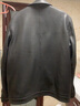 凱撒新西蘭進(jìn)口鹿皮皮夾克男裝皮衣外套進(jìn)口高檔翻領(lǐng)真皮皮衣商務(wù)高端 黑色 2XL 曬單實(shí)拍圖