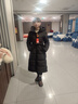 皮爾卡丹2025新款羽絨服女長(cháng)款過(guò)膝白鴨絨加厚連帽收腰顯瘦腰帶款秋冬外套 黑色 L 建議105-125斤 曬單實(shí)拍圖