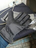好樂(lè )寶（haolebao）黑色運動(dòng)防滑騎行觸屏手套自行車(chē)秋冬季防風(fēng)保暖男女山地車(chē)裝備 曬單實(shí)拍圖