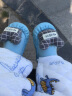 个个熊（gegexiong）宝宝学步鞋婴儿鞋男女宝宝地板袜子婴儿步前鞋防滑地板鞋 1双装（S男宝宝款） 鞋低长约12CM（建议6-12个月） 实拍图