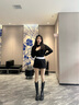 他她冬休閑時裝長靴女CCN02DG4 黑色（單里） 37 曬單實拍圖