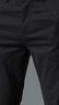 皮爾卡丹（pierre cardin）休閑褲男秋季潮流修身商務(wù)西褲男士高端錐形棉彈褲子男裝 黑色 32 曬單實(shí)拍圖
